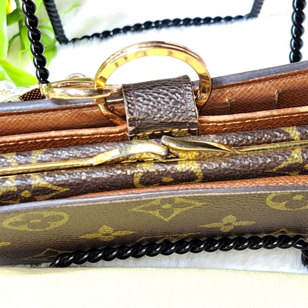 Louis Vuitton Bifold Monogram Kisslock Wallet Authentic - Picture 5 of 16